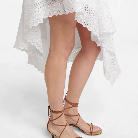 Isabel Marant Etoile Timoria Dress in White 34 - Picture 5 of 12